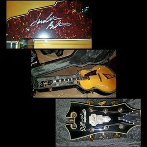D'angelico Guitar autographed